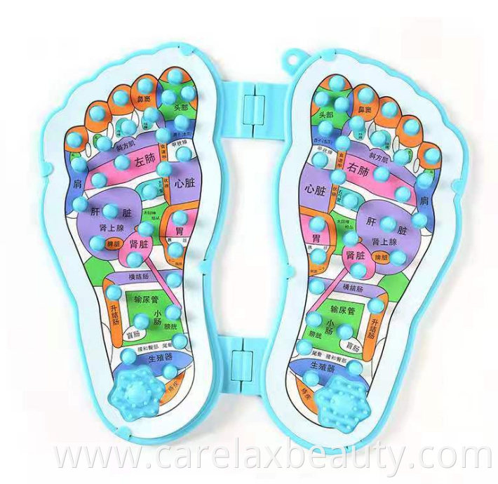 Plastic reflexology foot massage self massage tool shower foot massage